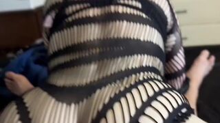 Thick alt slut blowjob and reverse cowgirl compilation